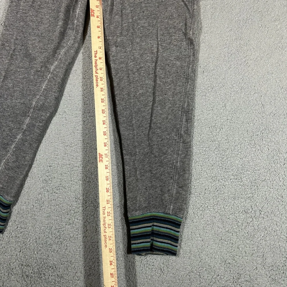 Paul Smith Women's Grey Stripe Trim Joggers Lounge Pants Small #3603